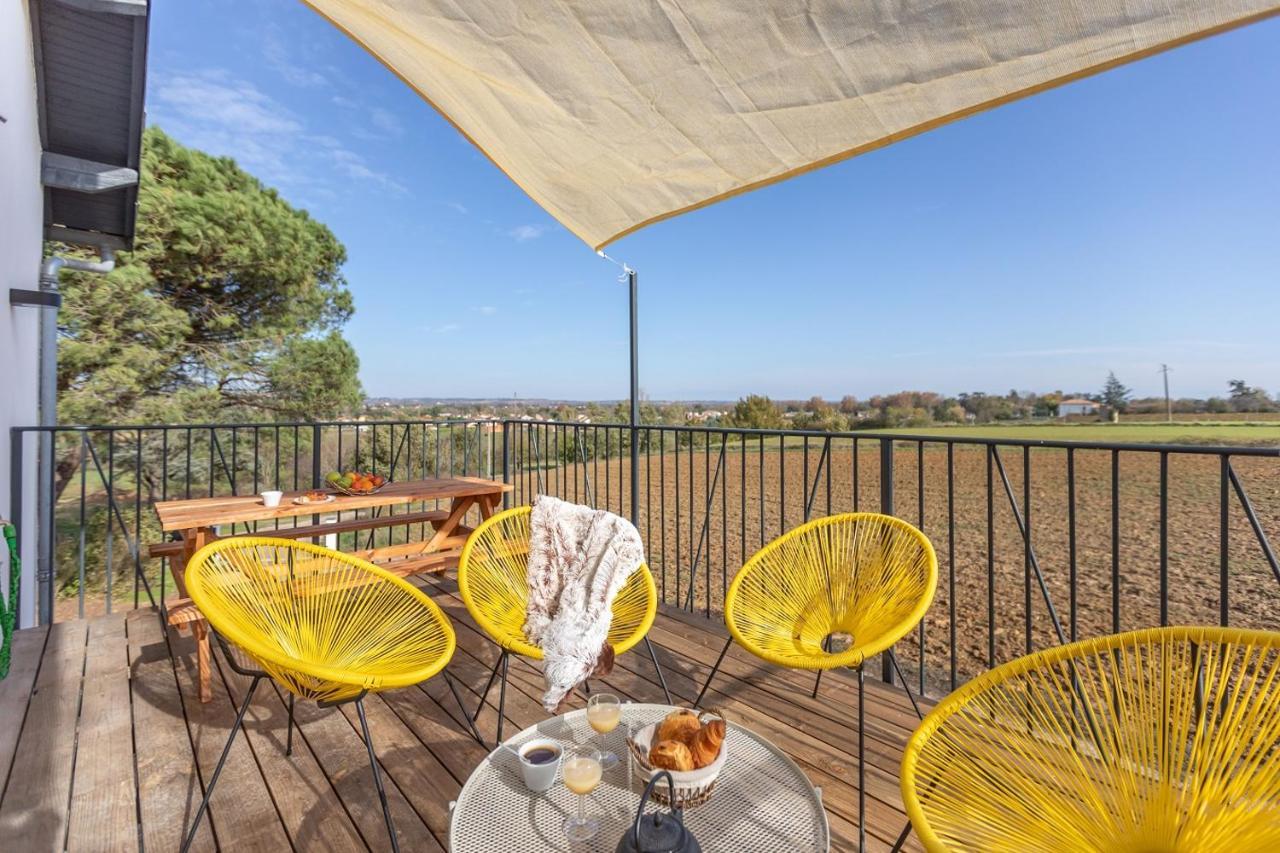Le Cottage Nature Loin De L'Oeil Sauna Gaillac Entre Albi-Toulouse & Les Cottages Du Tarn Brens  ภายนอก รูปภาพ