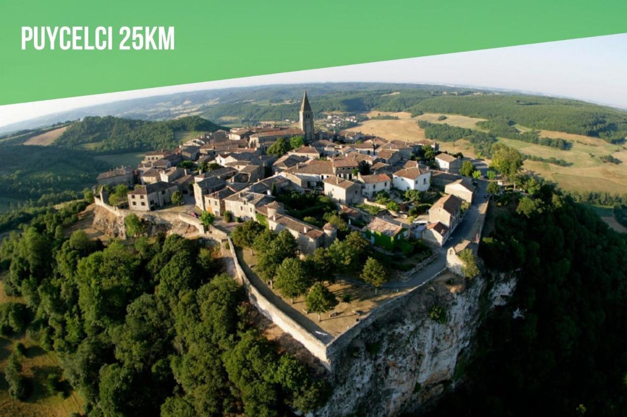 Le Cottage Nature Loin De L'Oeil Sauna Gaillac Entre Albi-Toulouse & Les Cottages Du Tarn Brens  ภายนอก รูปภาพ